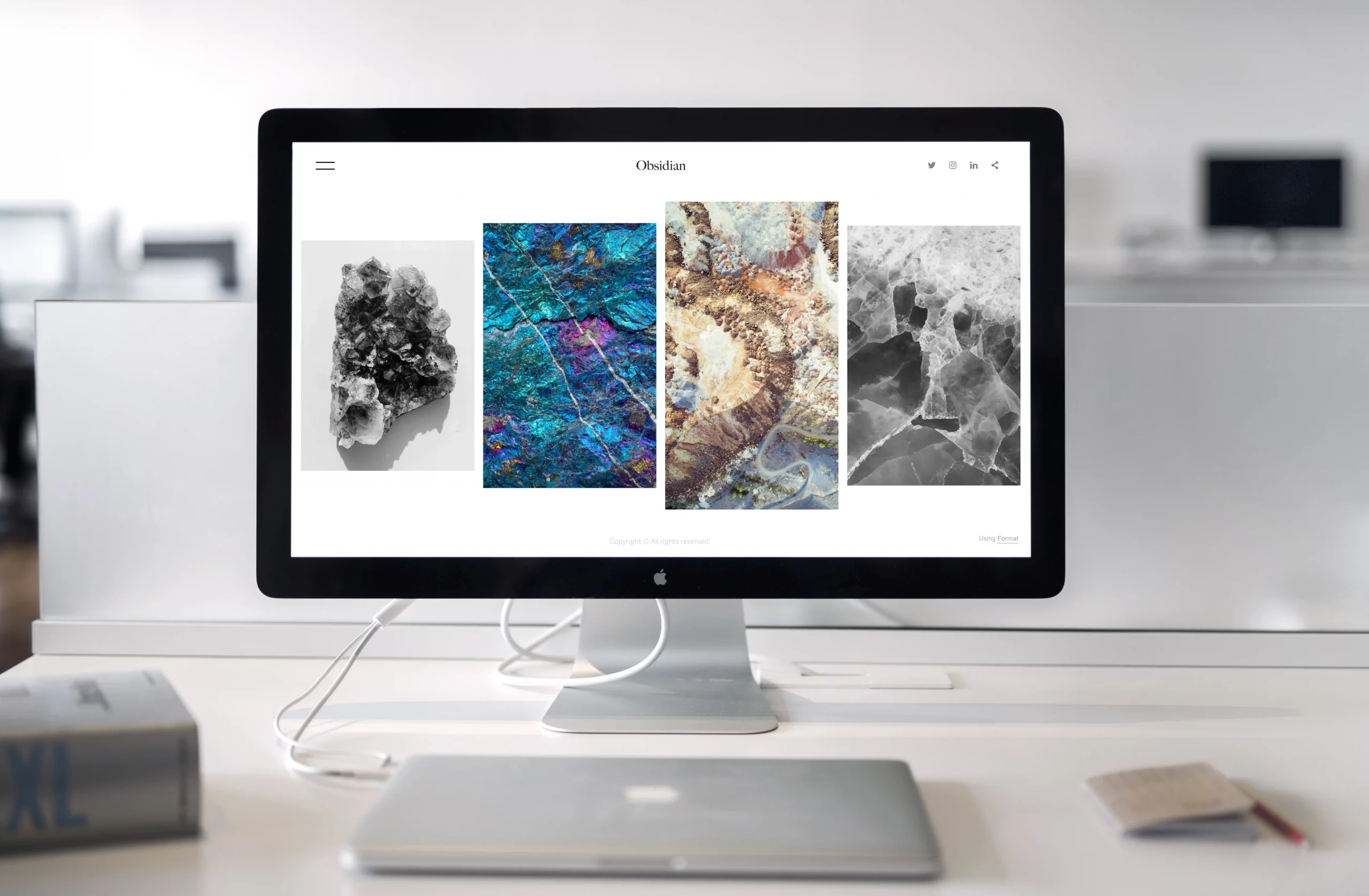 Création de contenu de site vitrine